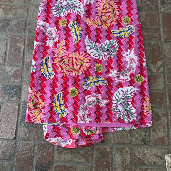 Zac Posen Target Dress Safety Pin Maxi Long Cutout Back Plus Pink Size 22W - Picture 5 of 10